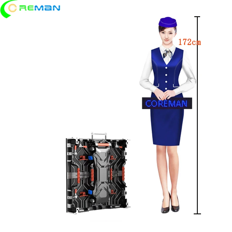 Хит продаж P2.97 P3.91 P4.81 rgb-матрица Светодиодная панель 3D анимация светодиодный