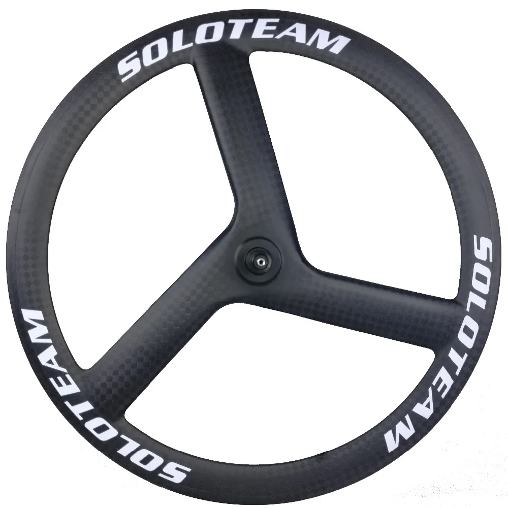 Карбоновые 3-спицевые колеса 700C карбон | Спорт и развлечения