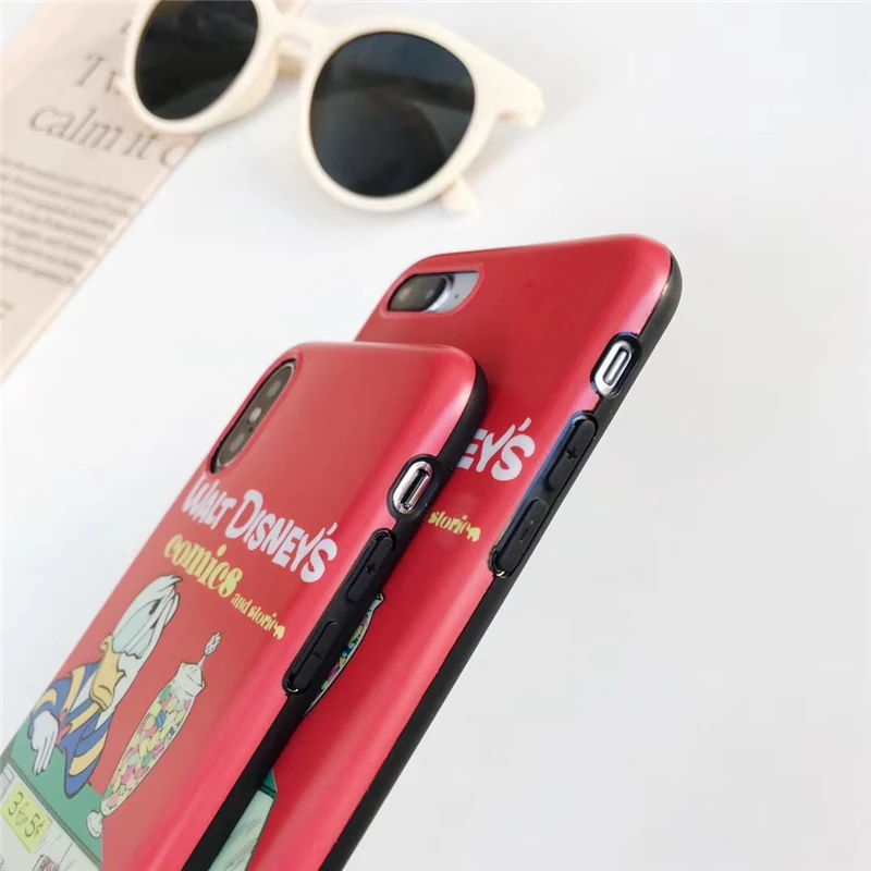 WTSZKL весело Дональд Дак мобильный чехол для iPhone X XR XS MAX в виде ракушки милый
