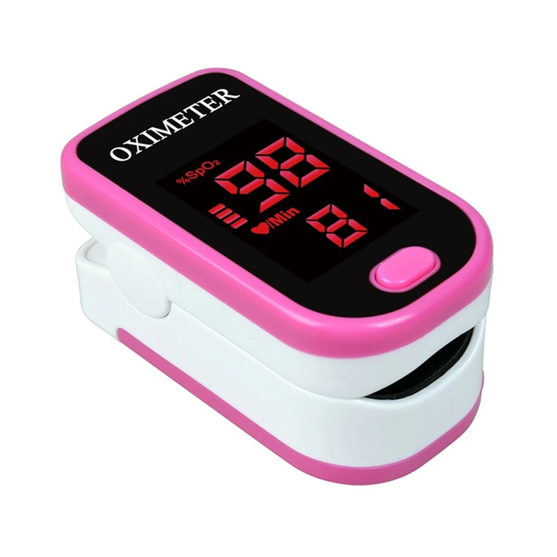 Пульсоксиметр на кончик пальца Домашний медицинский измеритель сердечного