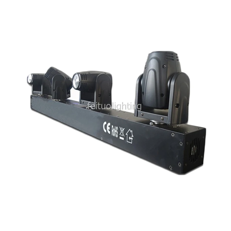 Dj Lyre 4 Moving Head Led Beam Bar 4x10w Rgbw 4in1 Dmx Stage Light 10 Degree Angle Disco Lights | Лампы и освещение
