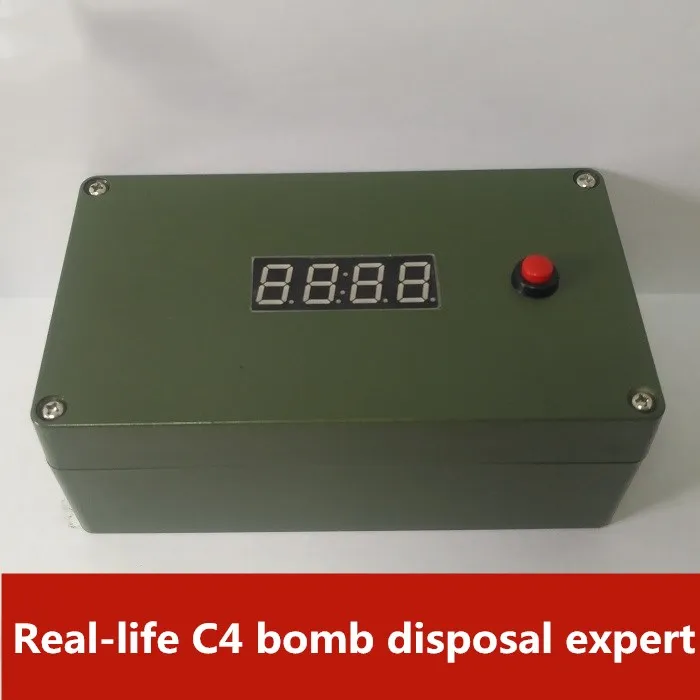 Спасательный номер C4 бомба с таймером реквизит для высвобождения дыма