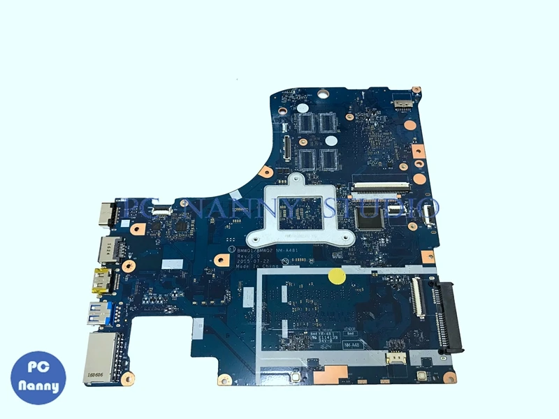 NOKOTION материнская плата 5B20K38192 BMWQ1 BMWQ2 NM-A481 для Lenovo Ideapad 300-15ISK NOK I3-6100U DDR3L 2GB