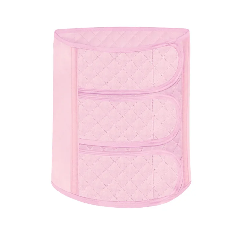 3 straps in pink Поддерживающий Пояс для беременных, корсет для живота, поддерживающий дородовой уход, бандаж для занятий спортом, пояс для беременных женщин - Цвет: 3 straps in pink
