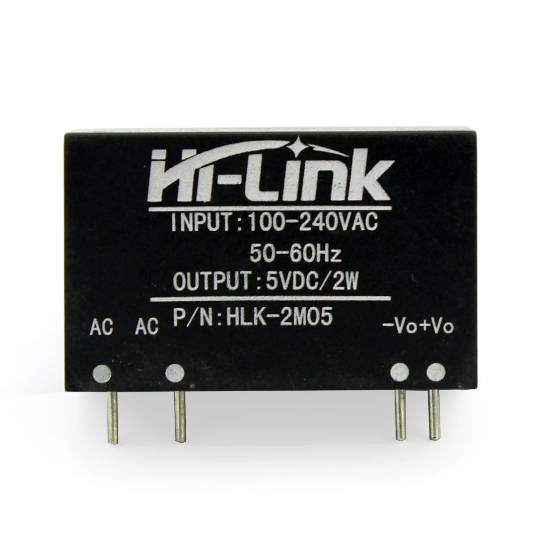 HLK-2M05 AC DC 100 - 240V до 5V 2W понижающий изолированный модуль питания преобразователь
