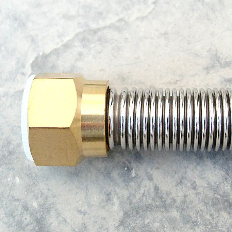 1/2 Inch Faucet Joint Stainless Steel Plumbing Pipe / Bellows Water Heater Toilet Inlet Two Female Compression Threads | Обустройство