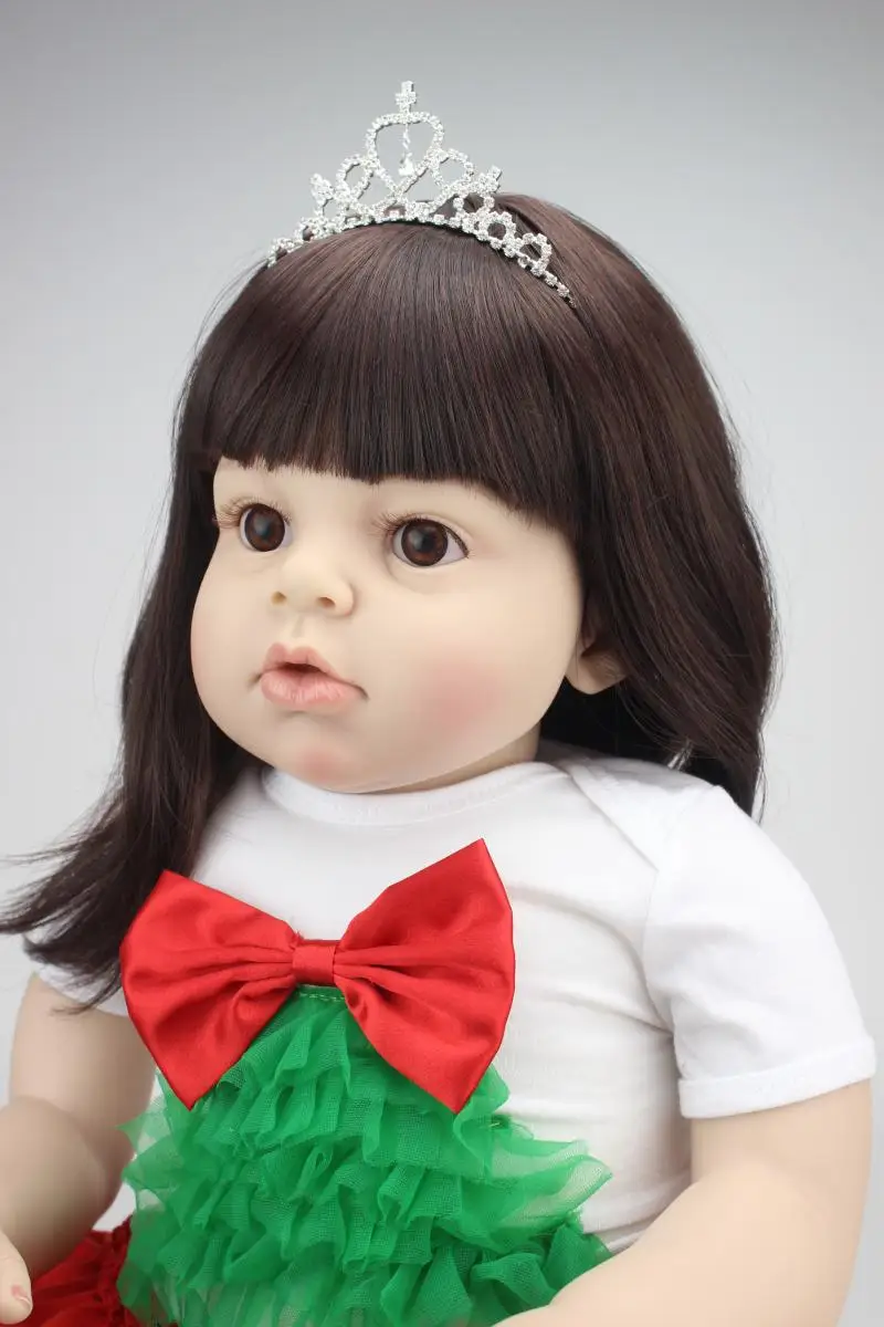 Реалистичная силиконовая кукла-младенец Bebe NPK 70 см большая Арианна игрушки