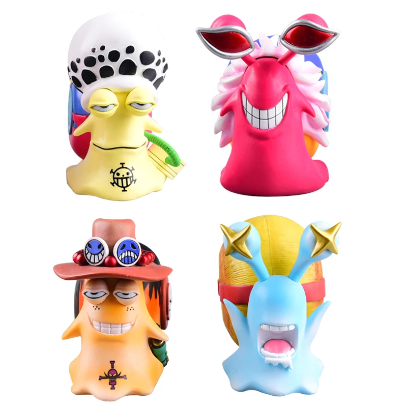 Один кусок 11 см Den Муши Луффи Ace Санджи Зоро Law Doflamingo хобби Аниме ПВХ Фигурки