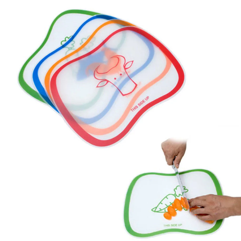 1 шт. кухонная разделочная доска с нескользящим матовым антибактериальным