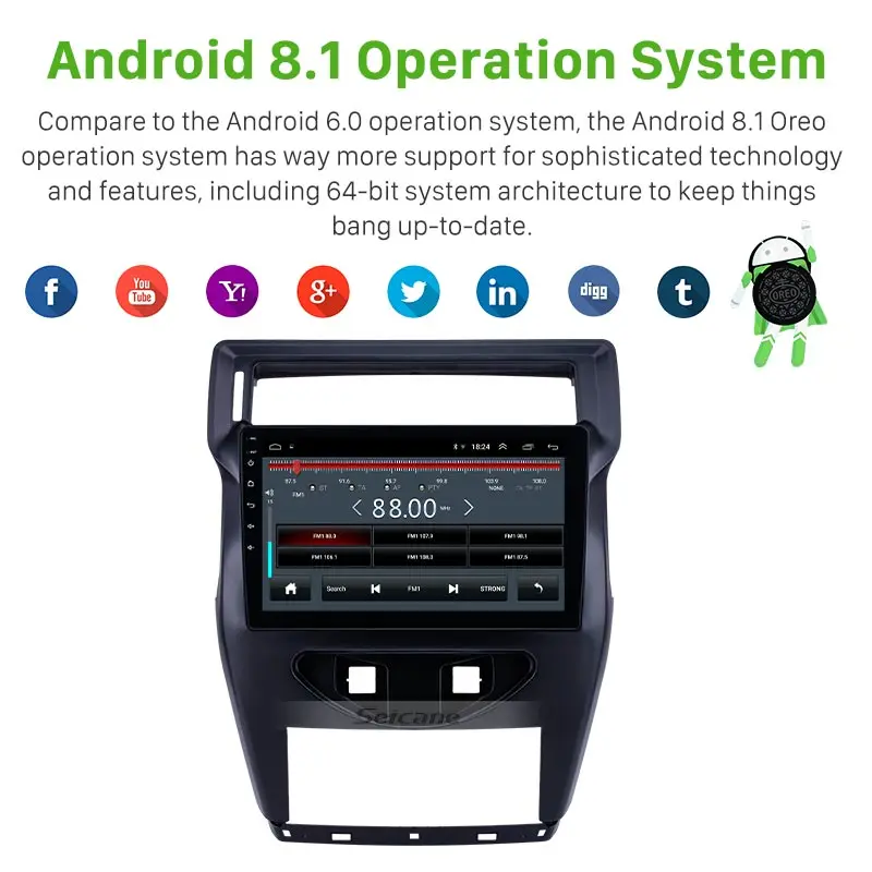 Автомагнитола Seicane 10 1 дюйма Android 8 для Citroen C4 C-четыре GPS поддержка OBD2 Mirror Link 2012 2013 2014