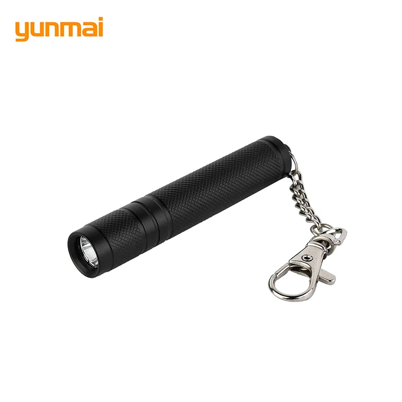 AAA Батарея мини фонарик авторучка металлический ремешок факелы одиночный режим