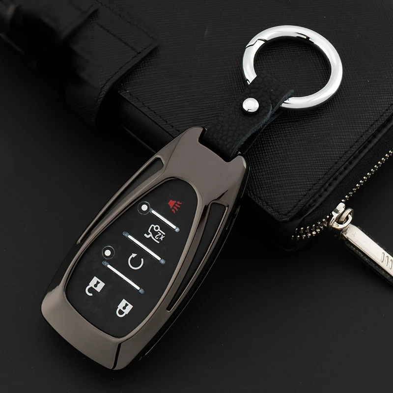 5 кнопочный цинковый сплав чехол для автомобильного смарт-ключа Chevrolet 2016 2017 Camaro