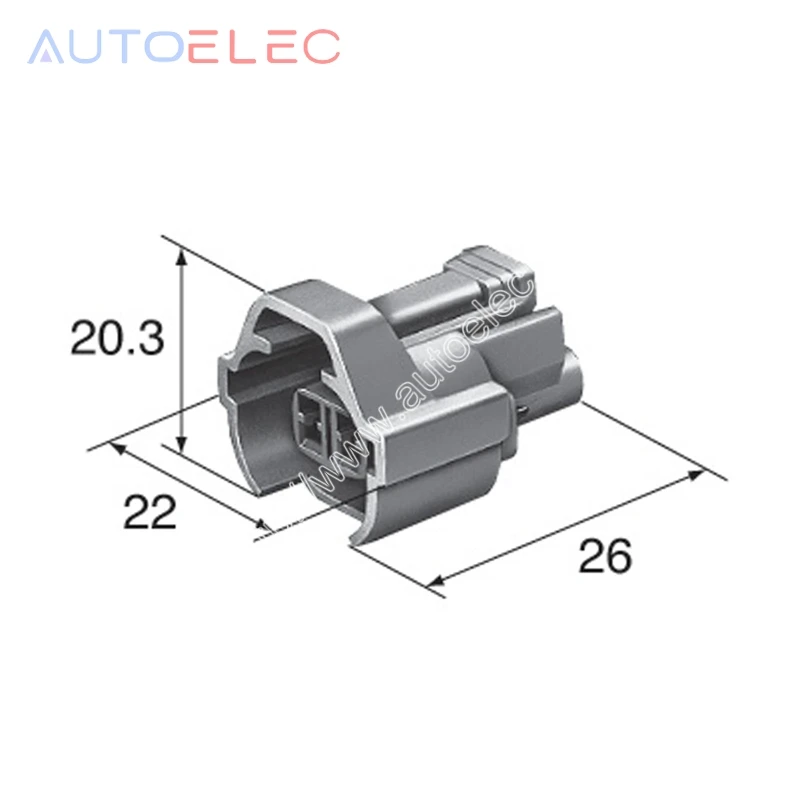10kit 2Pin 6189-0039 MT090-2 FI MT герметичный корпус автомобильный проводной разъем для топливного инжектора Denso комплект новый EFI чехол для Subaru