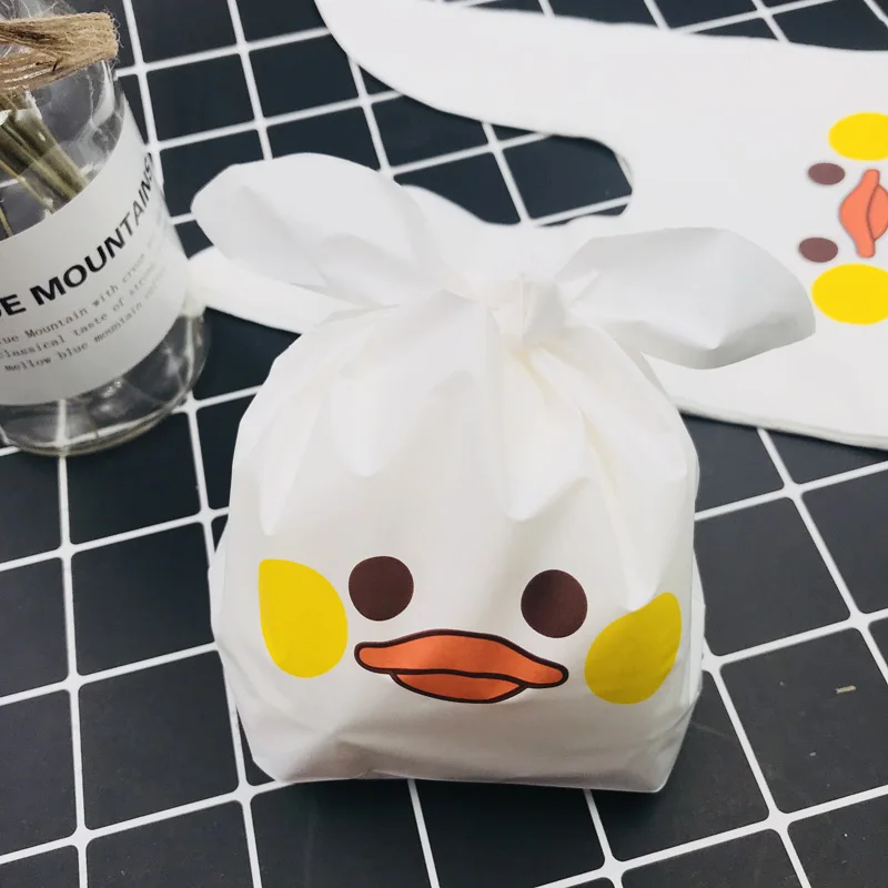 Kawaii Пасхальный кролик сумка для печенья 100 свадебное украшение милый уши