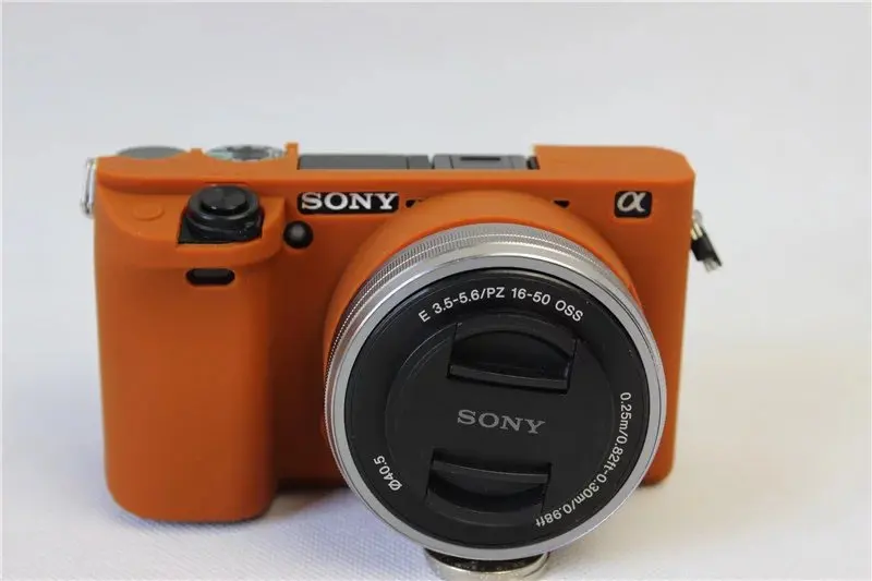 Мягкий силиконовый резиновый защитный корпус для камеры, чехол для sony Alpha A6300 A6400