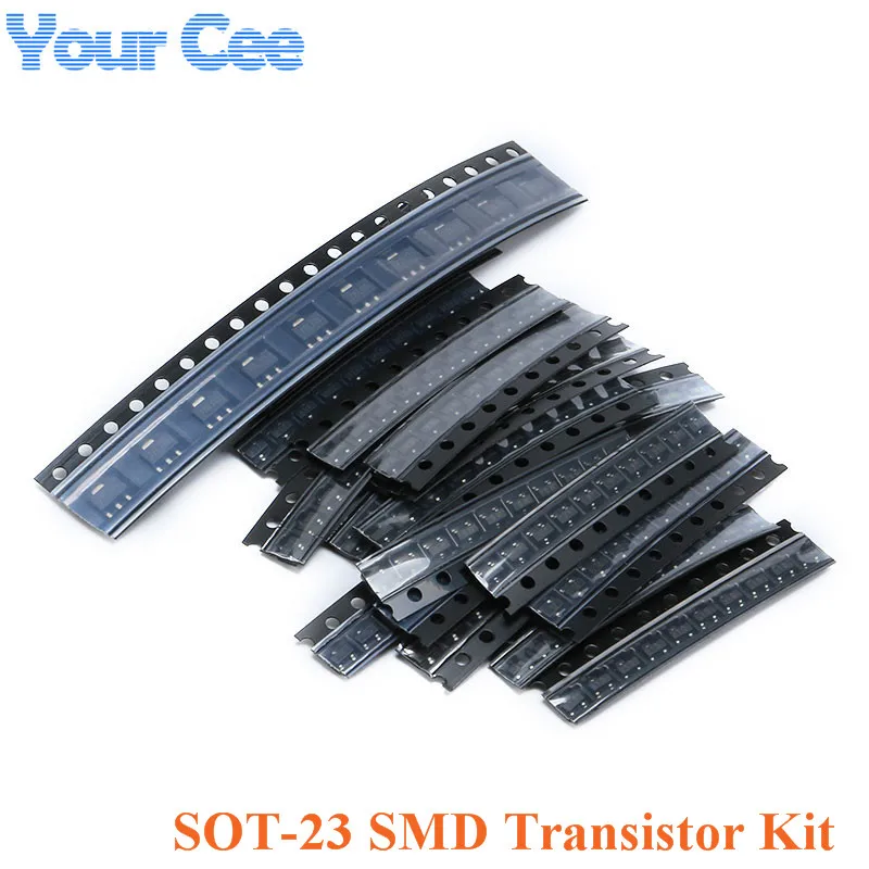 

SOT-23 SMD Transistor Kit For S9013 S9014 S9015 S9018 MMBT3904 MMBT3906 A92 C1815 A1015 Samples KIT 18 kinds*10 pcs=180pcs