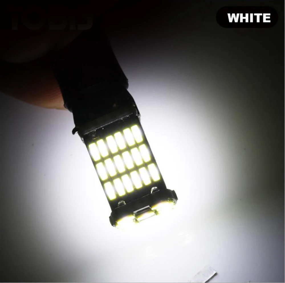 2 *Car LED back-up Bulbs Canbus T15 W16W 7440 7443 1156 S25 1157 T25 3156 3157 5202 H16 PY24W Without Reverse Error Lighting | Автомобили