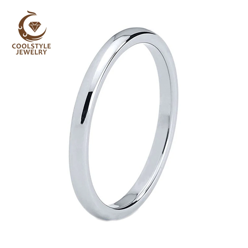 3 мм вольфрамовое кольцо для свадьбы женское помолвки купольное комфортное