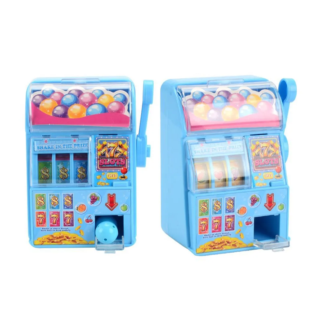 Детские милые забавные игрушки мини кукла Джек-пот счастливый слот машина для