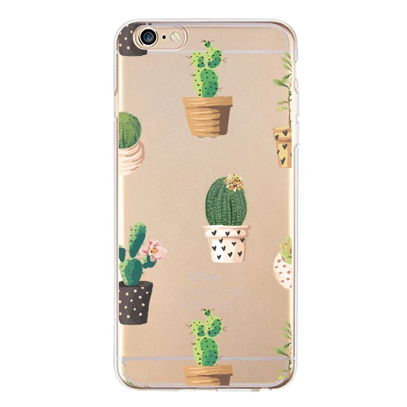 Мягкий прозрачный чехол для телефона из ТПУ Dinasour iPhone 4/4S 5 5S 6 6plus 7 8plus x Лимон