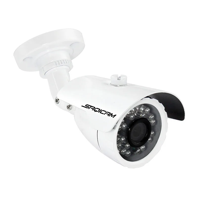Saqicam домашняя система видеонаблюдения 4CH 720P 1200TVL 1.0MP день/ночь Водонепроницаемая камера s Проводная камера наблюдения DVR комплект
