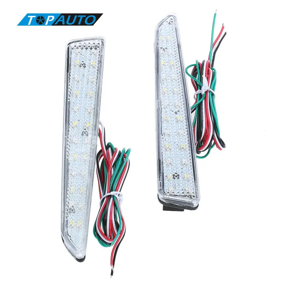 Пара светоотражающих предупреждающих ламп для заднего бампера модификация стоп