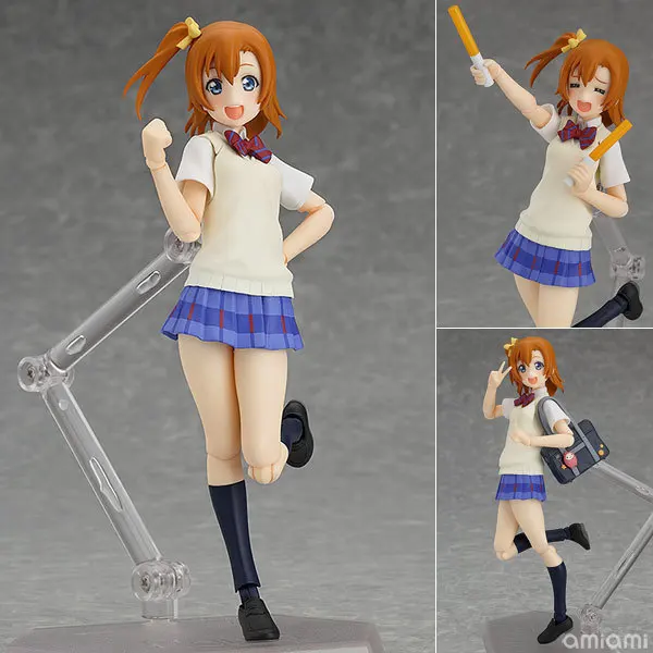 Figma 253 Love Live School Idol Project Kousaka Honoka ПВХ фигурка Коллекционная модель игрушки 14