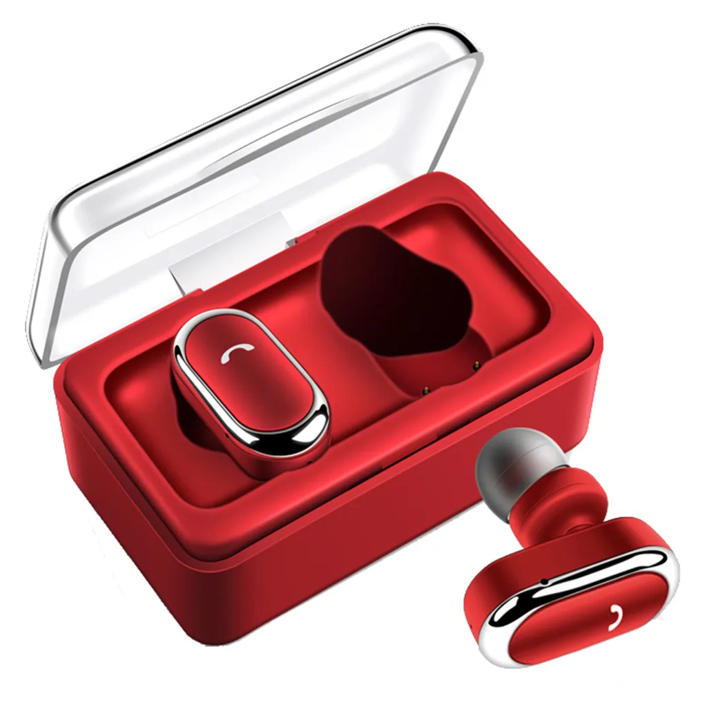 Mini Twins настоящие Беспроводные спортивные наушники Bluetooth наушники-вкладыши стерео наушники с зарядным устройством универсальная Скрытая форма мини
