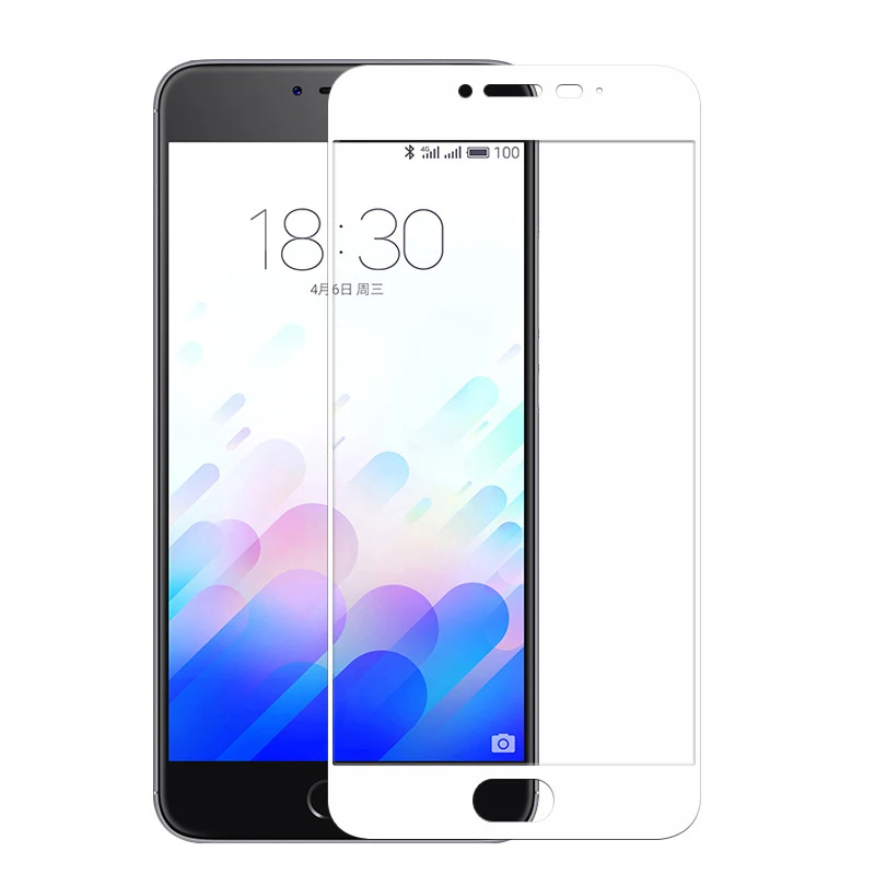 3D закаленное стекло для Meizu M3 Note Полное покрытие экрана Защитная пленка M3Note