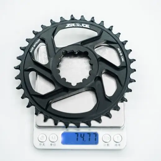 Звездообразное кольцо ZRACE 1x12s 7075AL Vickers-твердость 21 офсет 6 мм звездообразное