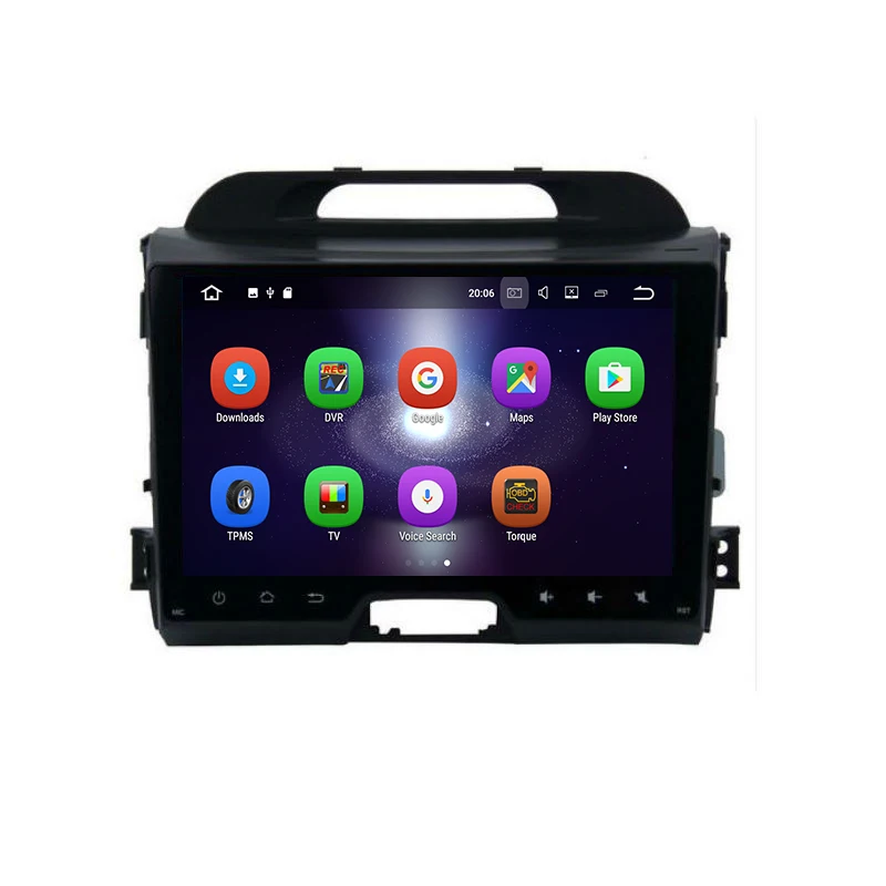 Aoluoya 9 &quotIPS 2 Гб RAM Android 7 1 автомобильный DVD GPS навигационный плеер для KIA Sportage R/Sportage