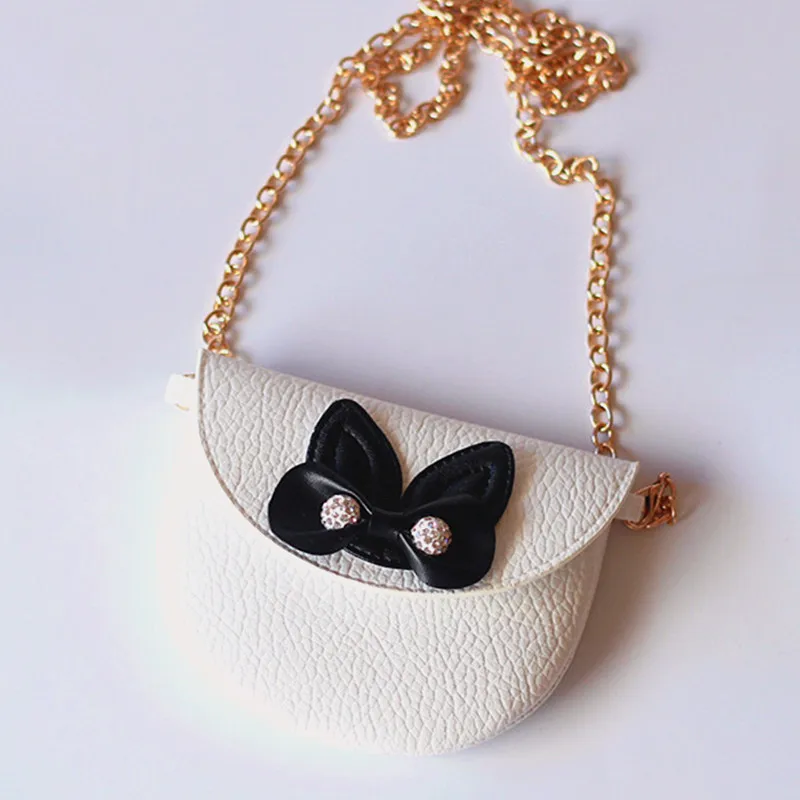 Мини органайзер из искусственной кожи для женщин Детский кошелек через плечо