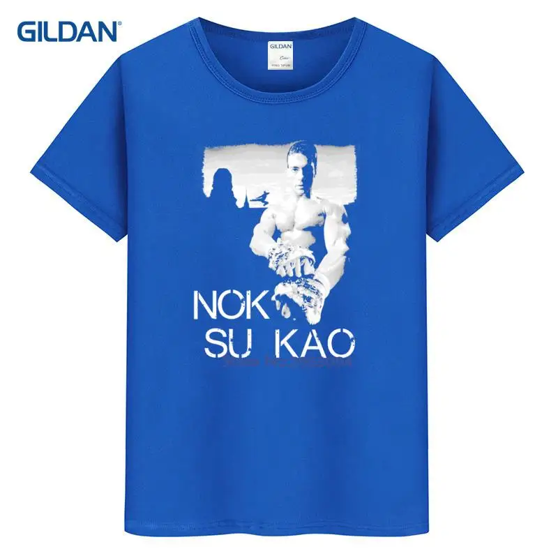 Грязный футболки 2017 Кровавый спорт Ван Дамм ММА фильм карате вентилятор Футболка