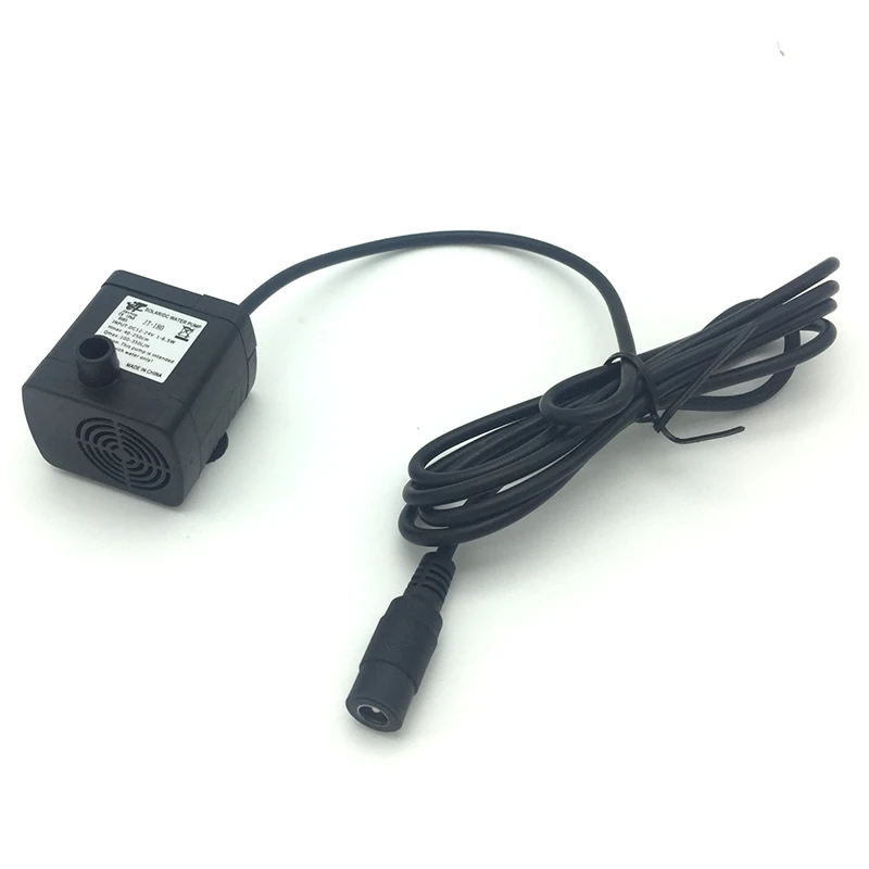 JT-180 водяной насос постоянного тока 12V 24V Мини Бесщеточный погружной насос 3,5 л/ч скорость потока