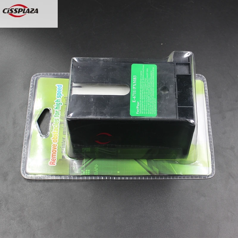 Резервуар для отходов чернил CISSPLAZA T6711 совместимый с epson WF 7610DWF 7620 7620DTWF резервуар