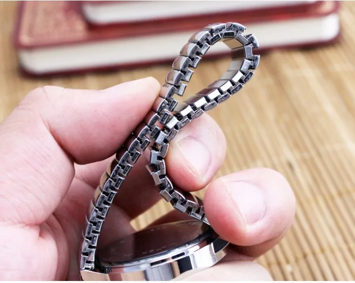 Часы chaoyada мужские новые известные Relojes гибкий эластичный ремешок часы из