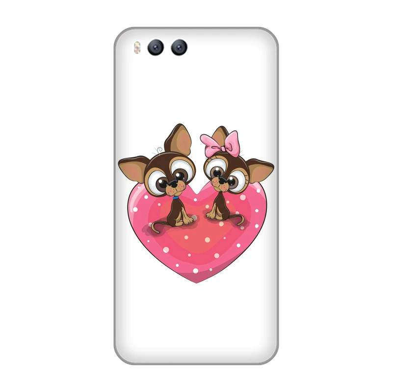 Cute lovely Cartoon brown dog printed Soft TPU Silicone Case Cover for xiaomi 3 note3 4 4c 5s 5 6 redmi 4a 6a note note2 5a |