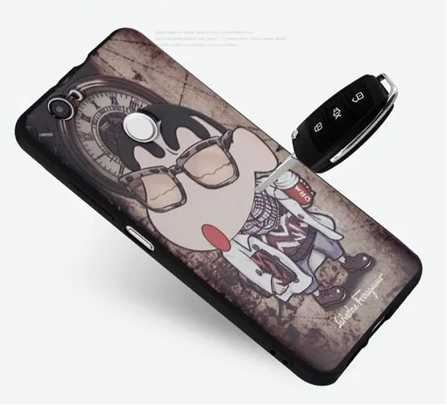 Для Huawei Nova силиконовый чехол 3D Крышка рельеф Чехол тонкий мультфильм милый кот