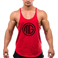 muscleguys brand gyms tank tops men sportswear undershirt bodybuilding stringers men y back fitness clothing sleeveless shirt