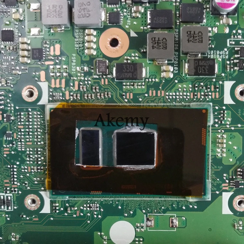 Akemy X555UQ материнская плата для ноутбука For Asus X555UJ X555UF F555U X555UB X555U 4 ГБ/I3-6100U ЦП GT940M |