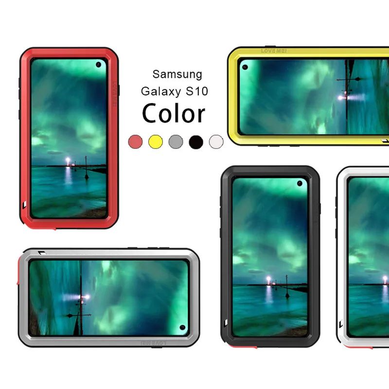 Doom усиленный чехол для Samsung Galaxy S20 Ultra алюминиевый S10 S9 S8 Note10 Plus противоударный