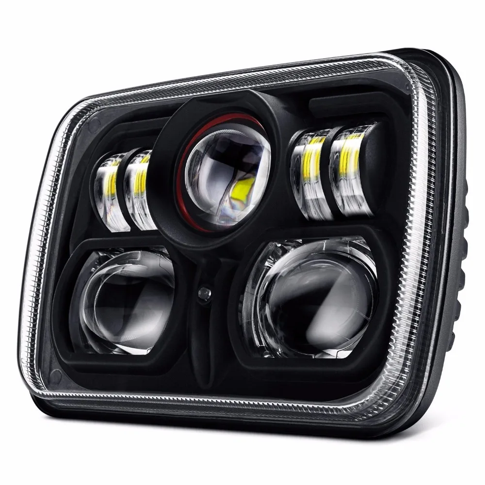 Автомобильные аксессуары передние фары 7 квадратных мотоциклетных