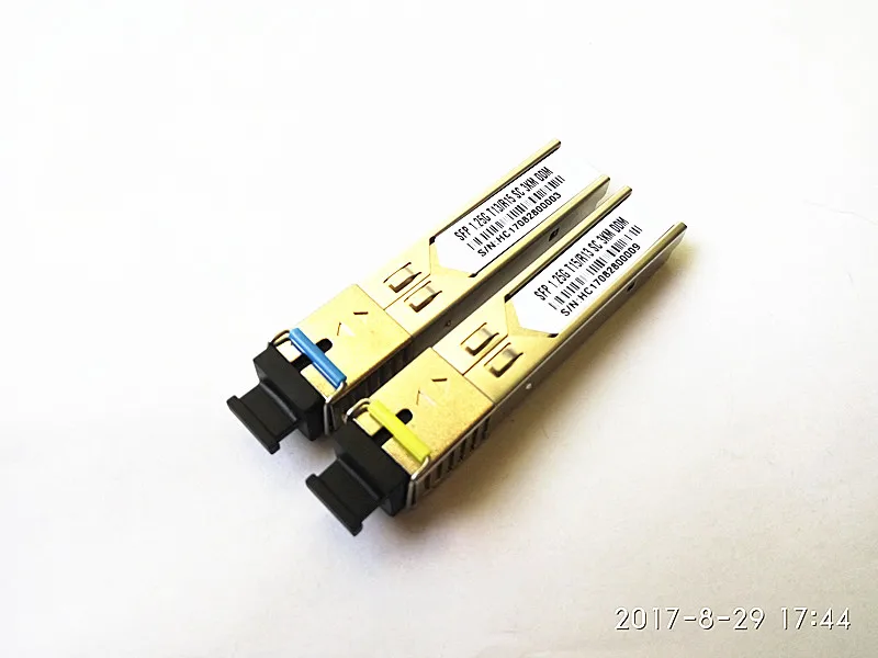 5 пар SC коннектор gigabit 3 км DDM BIDI mini gbic sfp модуль 1 25G Otdr оптический tranceiver для mikrotik cisco