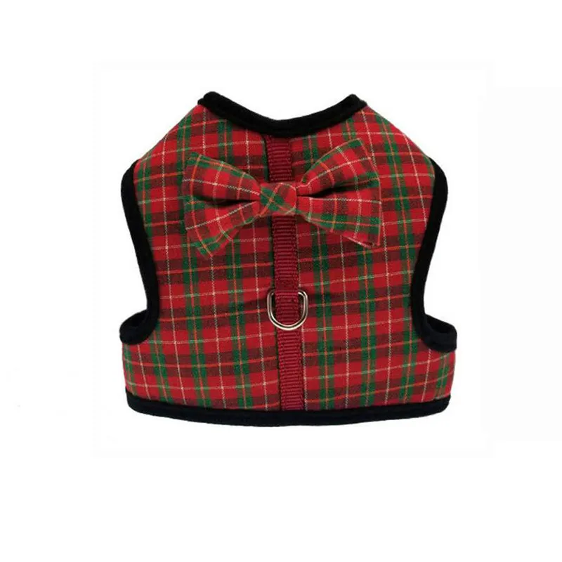 Стильный Новый тканевый поводок для собак с бантом в классическом стиле красивый