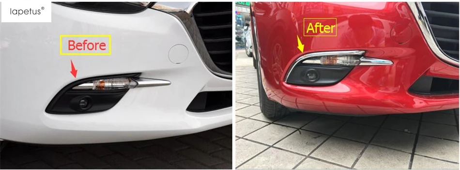 Аксессуары для Mazda 3 AXELA Sedan Hatchback 2017 2018 передняя противотуманная фара лампа век