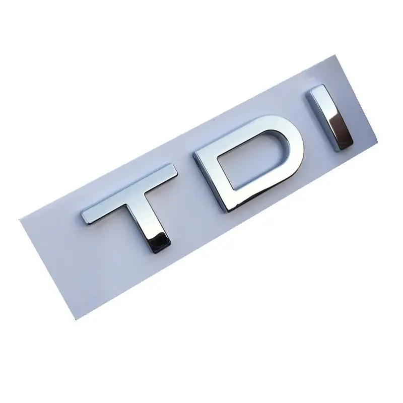 Хромированная эмблема значок ABS TDI 1 шт./лот|Наклейки на автомобиль| |