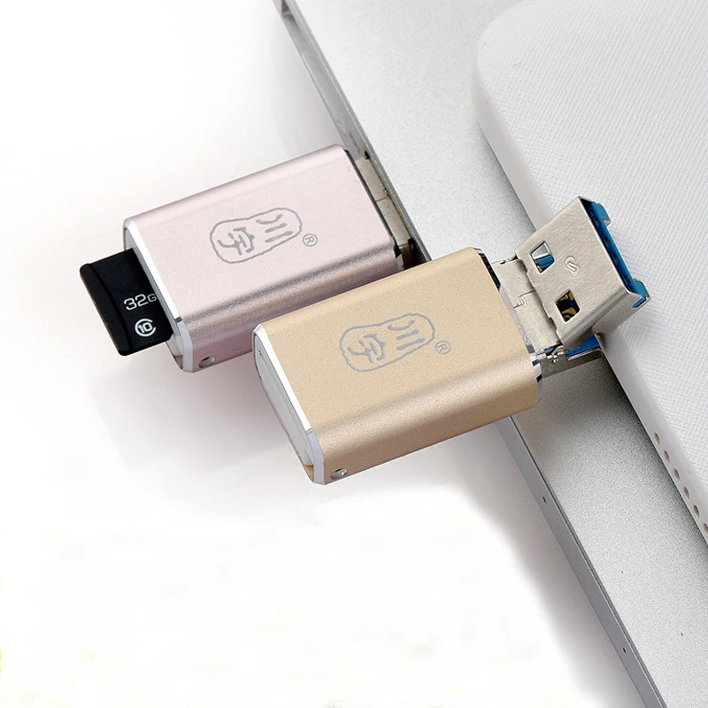Kawau 5 Гбит/с USB3.0 Micro USB OTG SDXC TF кардридер мини адаптер для SDHC Мобильная карта памяти