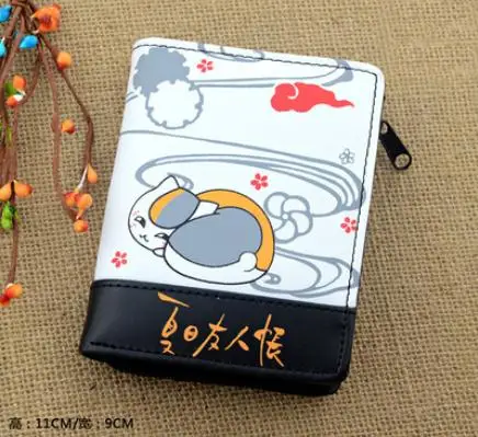 Natsume's Book of Friends мужские кошельки с застежкой дизайн короткие ПУ Natsume Yuujinchou женские кошельки с карманами для монет Кошельки Держатель для карт - Цвет: 5
