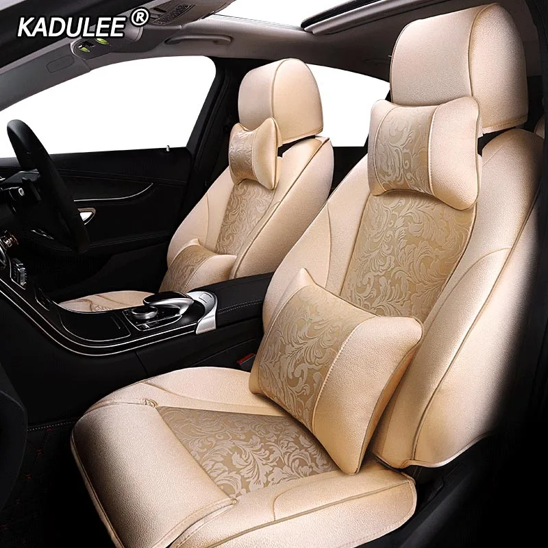 Deluxe Edition Kadulee сделать изготовленный на заказ ткань сиденья для GreatWall HAVAL H5 H6 H1 H2 H3 H8 H9 H7 H2s M6 F5 H4 F7 чехлы на сиденья - Название цвета: Deluxe Edition