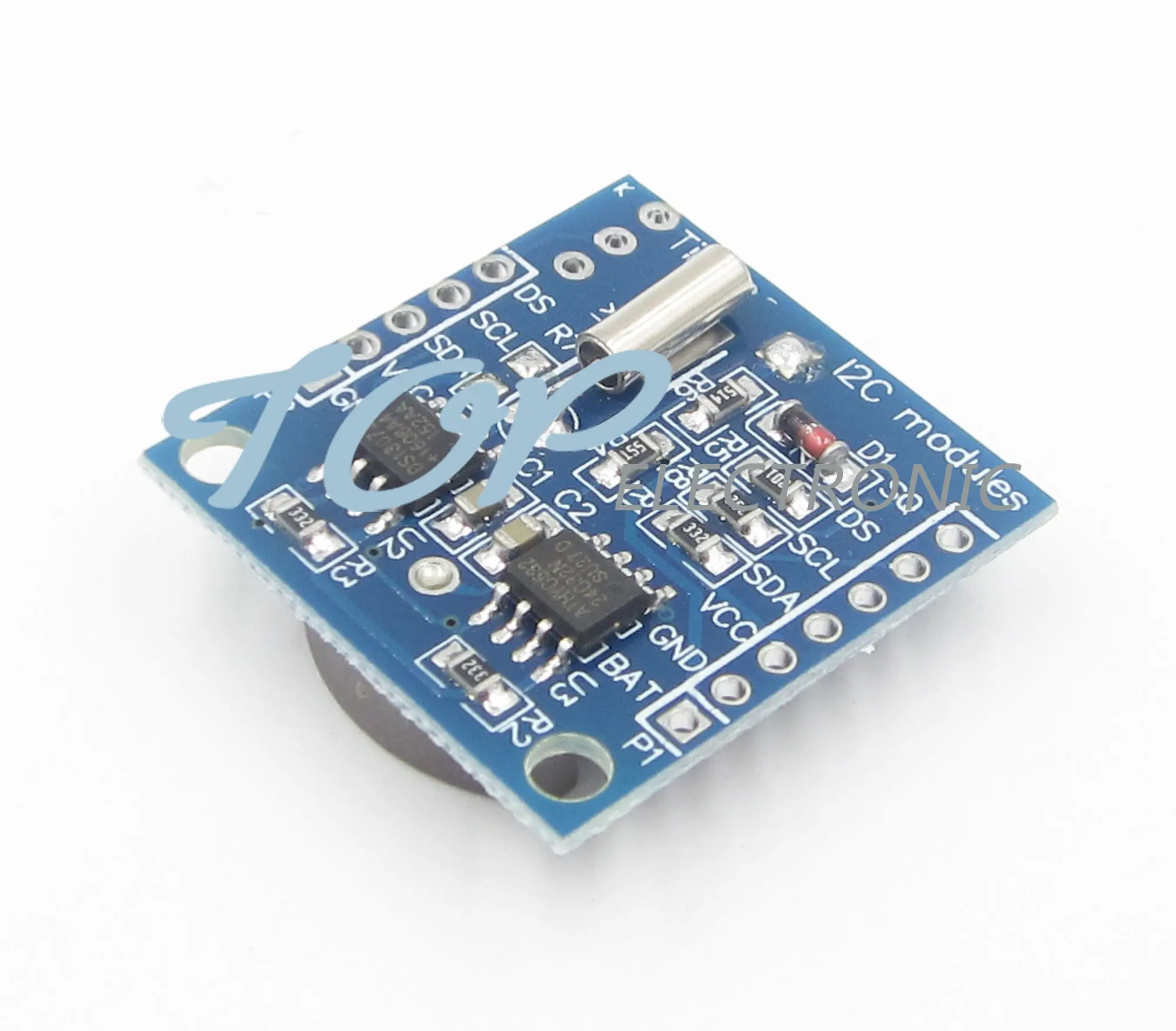 1 шт. I2C RTC DS1307 AT24C32 модуль часов в реальном времени без батареи | Электронные